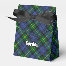 Klan Gordon Tartan Favor Box Presentaskar