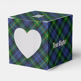 Klan Gordon Tartan Favor Box Presentaskar