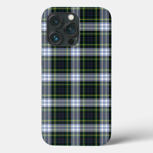 Klan Gordon Tartan Grönt White Lila Check