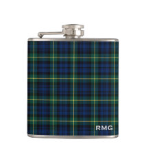 Klan Gordon Tartan Monogrammed
