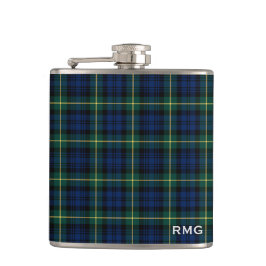 Klan Gordon Tartan Monogrammed Fickplunta
