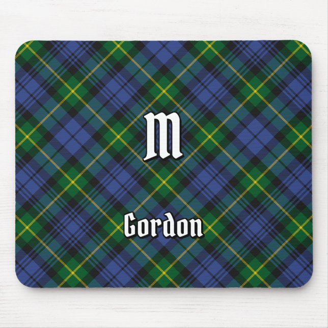 Klan Gordon Tartan Mouse Pad Musmatta (Framsidan)