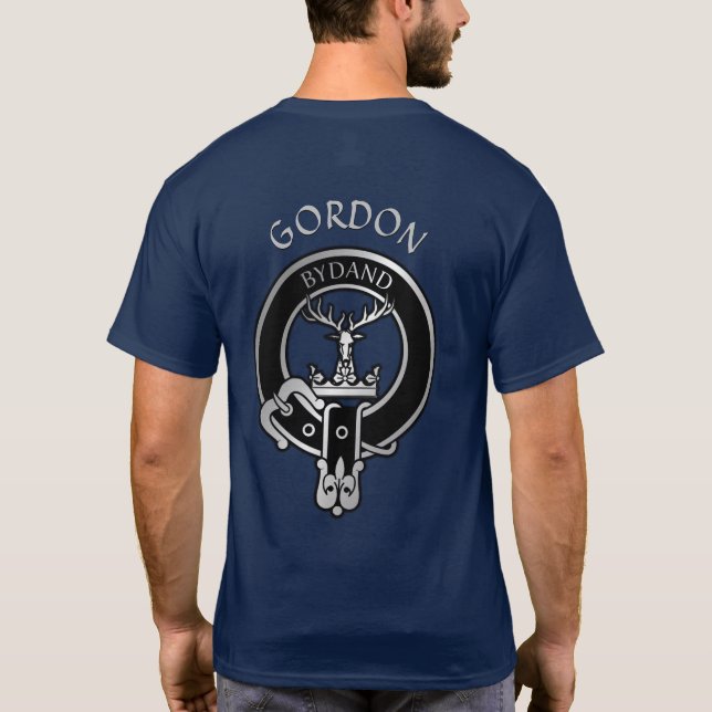 Klan Gordon Vapensköld T-Shirt (Baksida)