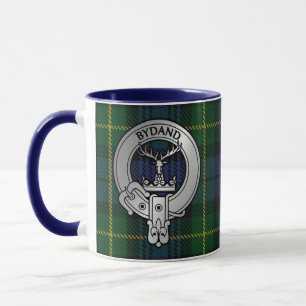 Klan Gordon Vapensköld & Tartan Mugg