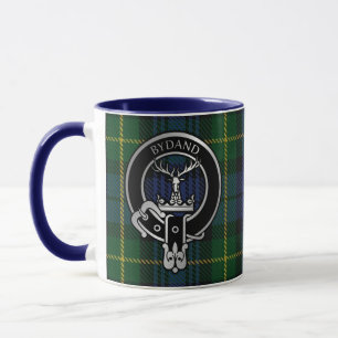 Klan Gordon Vapensköld & Tartan Mugg