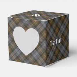 Klan Gordon Weasted Tartan Favor Box Presentaskar
