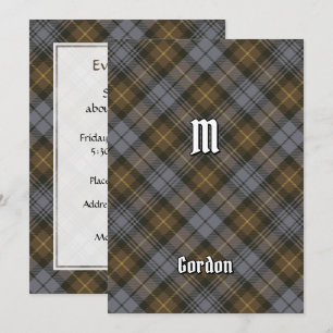 Klan Gordon Weasted Tartan-inbjudan Inbjudningar