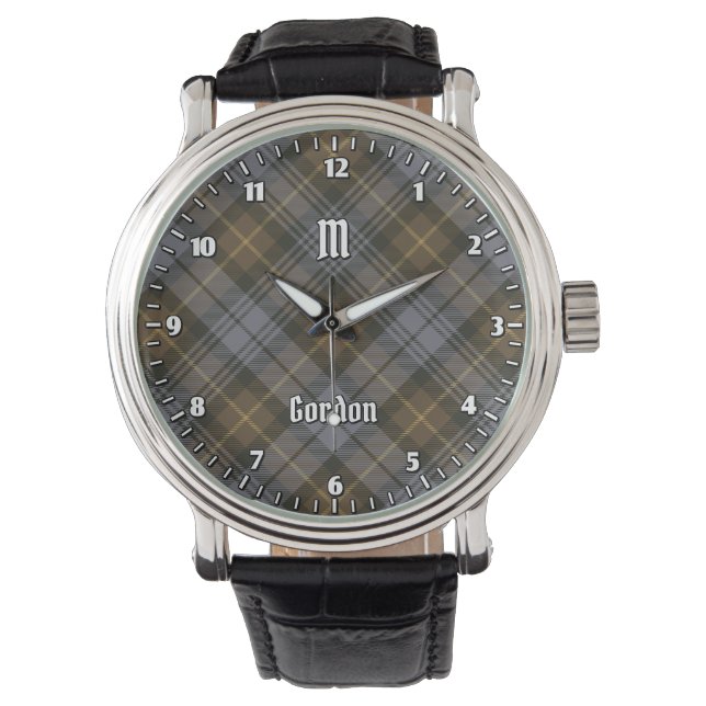 Klan Gordon Weasted Tartan Watch Armbandsur (Framsida)