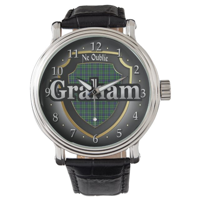 Klan Graham Scotland Firande Watch Armbandsur (Framsida)