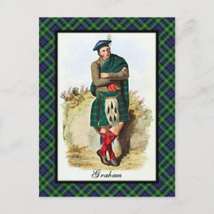 Klan Graham Scottish Dreams Postcard Vykort