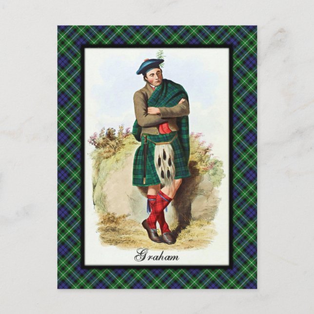 Klan Graham Scottish Dreams Postcard Vykort (Framsida)