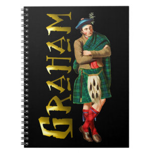 Klan Graham Scottish Highland Dreams Anteckningsbok