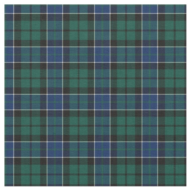 Klan Graham Tartan Tyg (Närbild)