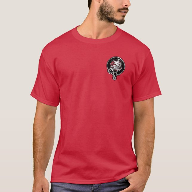 Klan Graham Vapensköld T-Shirt (Framsida)