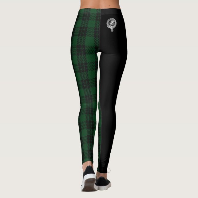 Klan Graham Vapensköld & Tartan Leggings (Baksida)