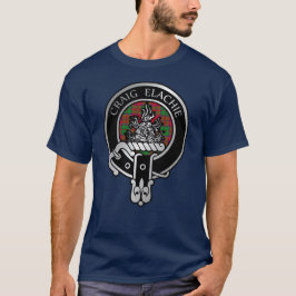 Klan Grant Vapensköld & Tartan T-Shirt