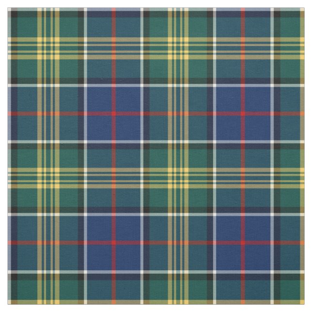 Klan Greene Tartan Tyg (Provkarta)