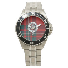Klan Gregor/MacGregor Watch, Stainless Steal Armbandsur