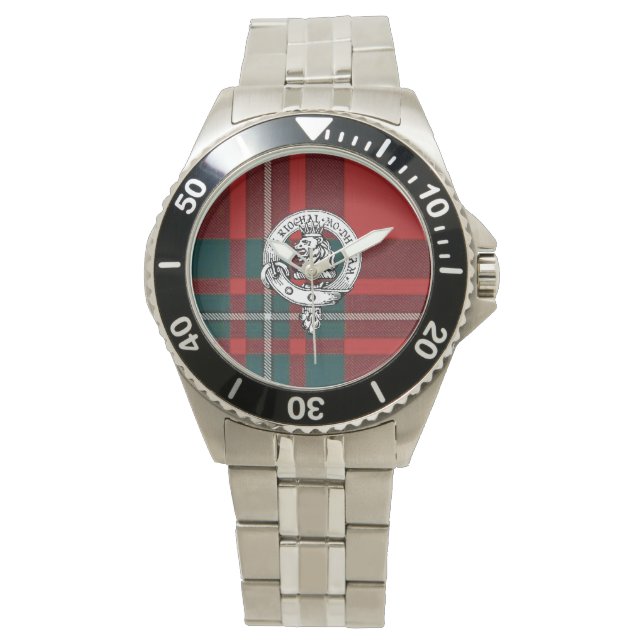 Klan Gregor/MacGregor Watch, Stainless Steal Armbandsur (Framsida)