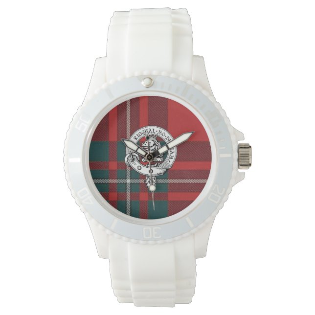 Klan Gregor/MacGregor Watch, White Sport Armbandsur (Framsida)