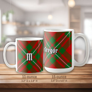 Klan Gregor Tartan Coffee Mugg