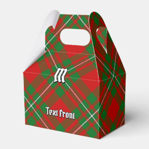 Klan Gregor Tartan Favor Box Presentaskar