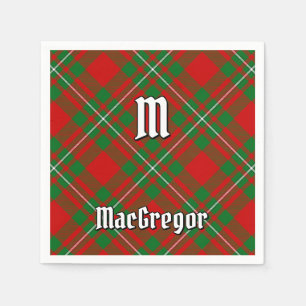 Klan Gregor Tartan Napkins Pappersservett