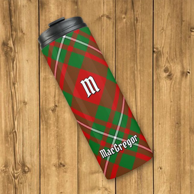 Klan Gregor Tartan Thermal Tumbler (Skapare uppladdad)