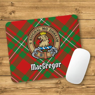 Klan Gregor Vapensköld över Tartan Musmatta