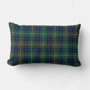 Klan gröna MacLaren och blåttskottTartan Lumbarkudde