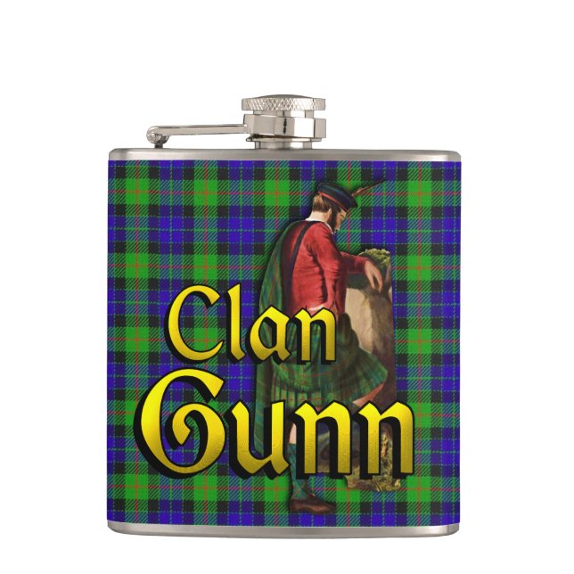 Klan Gunn Old Scotland Fickplunta (Framsidan)