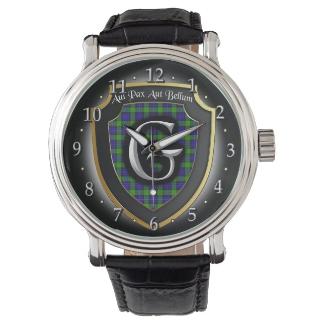 Klan Gunn Scotland Firande Watch Armbandsur (Framsida)