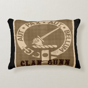 Klan Gunn Sepia Prydnadskudde