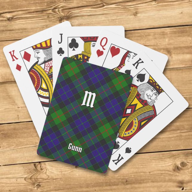 Klan Gunn Tartan-betalkort Casinokort (Skapare uppladdad)