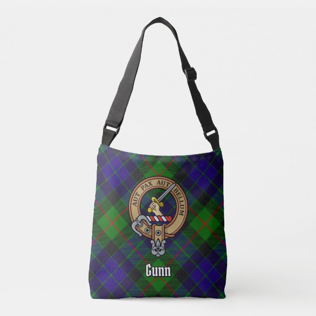 Klan Gunn Tartan Crossbody Bag Axelväska (Framsida)