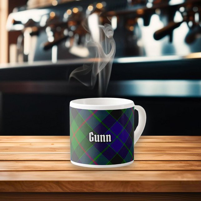 Klan Gunn Tartan Espresso Kopp Espressomugg (Skapare uppladdad)
