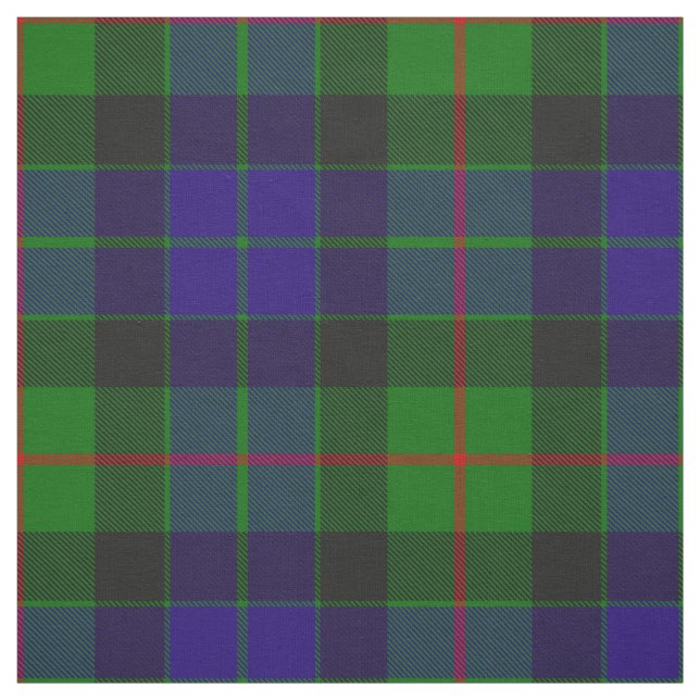 Klan Gunn Tartan Fabric Tyg (Provkarta)