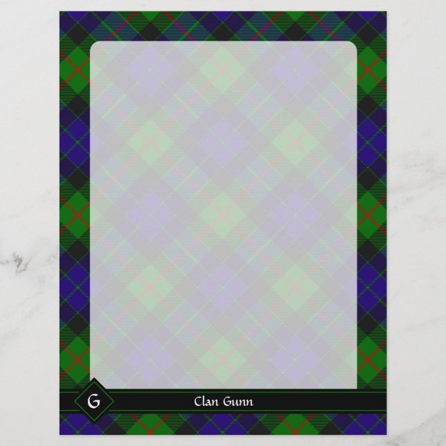 Klan Gunn Tartan Flyer (Framsidan)