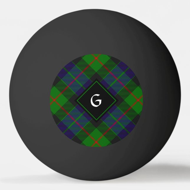 Klan Gunn Tartan Ping Pong Boll (Framsidan)