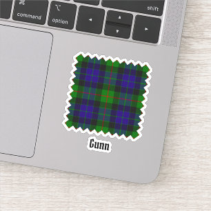 Klan Gunn Tartan Sticker Klistermärken