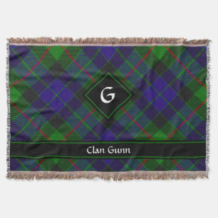 Klan Gunn Tartan Throw Blanket Filt