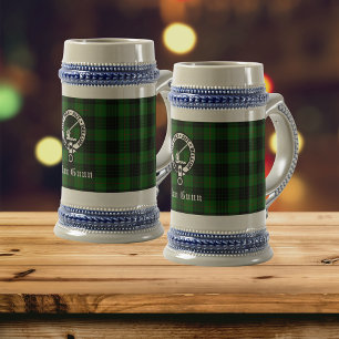 Klan Gunn Vapensköld Badge & Tartan Sejdel