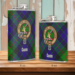 Klan Gunn Vapensköld Flask Fickplunta