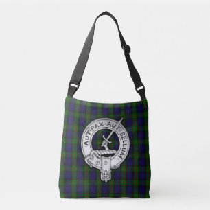 Klan Gunn Vapensköld & Tartan Axelväska
