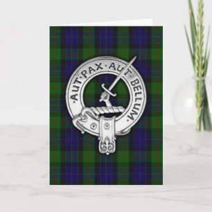 Klan Gunn Vapensköld & Tartan Kort