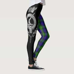 Klan Gunn Vapensköld & Tartan Leggings
