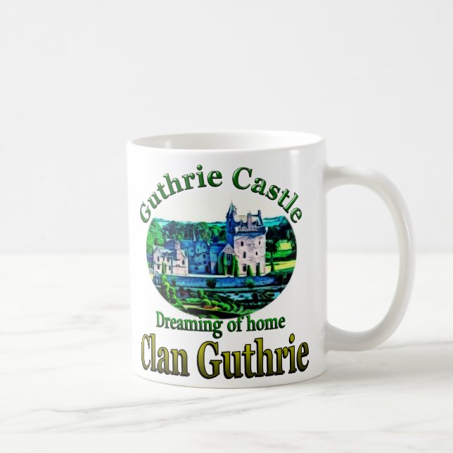 Klan Guthrie Dreaming of Home Guthrie Castle Kaffemugg (Höger)