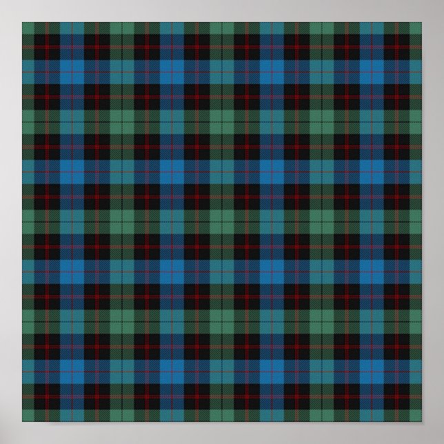 Klan Guthrie Tartan - Digital Download Poster (Framsidan)