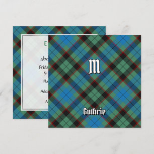 Klan Guthrie Tartan Inbjudningar