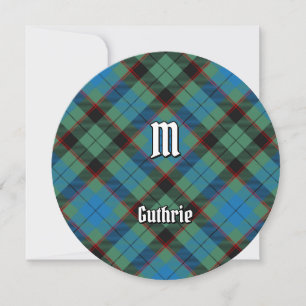 Klan Guthrie Tartan Inbjudningar